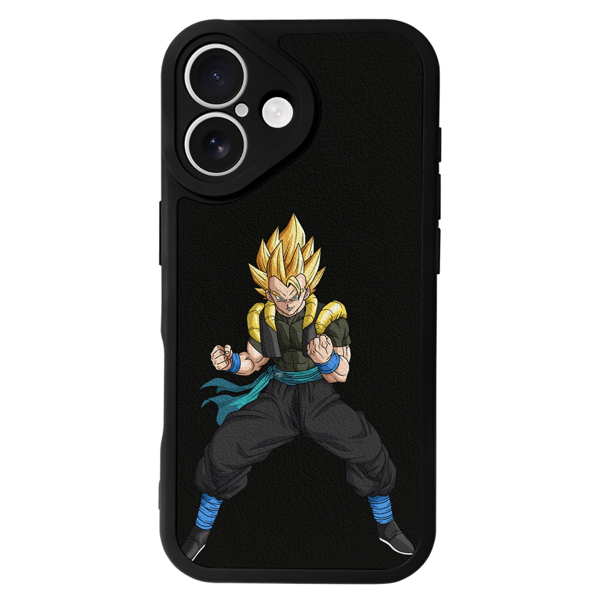 （画像用） ドラゴンボール ベジータ四世（Bejīta Yonsei）DRAGON BALL Vegeta IV 【iPhone 16シリーズ対応】シリコンスマホケース（レザー調） 材質：シリコン